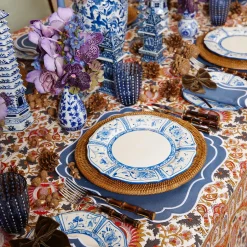 Best Mrs. Alice Agatha Blue Placemats (Set Of 4)