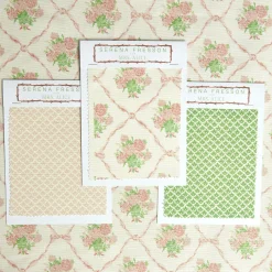 Outlet Mrs. Alice Alice's Bouquet Fabric (Pink)