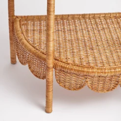 Sale Mrs. Alice Annabelle Rattan Side Table