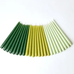 Mrs. Alice Apple Green Candles (Set Of 8)