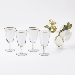 Best Mrs. Alice Athena Red Wine Glasses (Set Of 4)