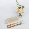 Outlet Mrs. Alice Bamboo Carving Set