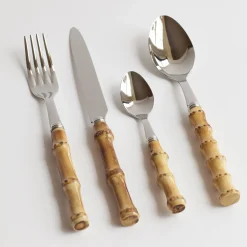 Clearance Mrs. Alice Bamboo Cutlery Set (4 Piece)
