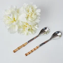 Best Mrs. Alice Bamboo Salad Servers