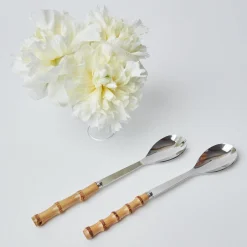 Best Mrs. Alice Bamboo Salad Servers