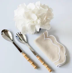Best Mrs. Alice Bamboo Salad Servers
