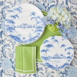 Hot Mrs. Alice Beatrice Blue Tablecloth