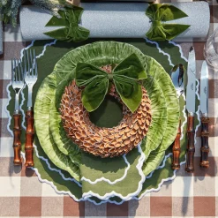 New Mrs. Alice Beatrice Forest Green Napkins (Set Of 4)