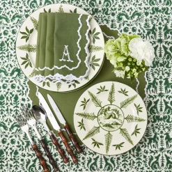 New Mrs. Alice Beatrice Forest Green Napkins (Set Of 4)