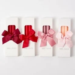 Outlet Mrs. Alice Berry Red Candles (Set Of 8)