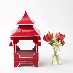 Best Mrs. Alice Berry Red Pagoda Lantern