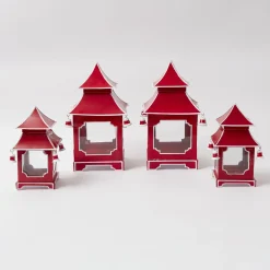 Mrs. Alice Berry Red Pagoda Lantern