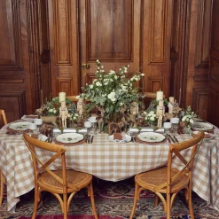 Hot Mrs. Alice Biscuit Gingham Tablecloth