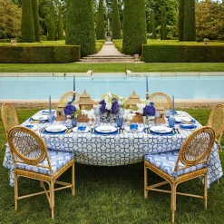 Hot Mrs. Alice Blue Bamboo & Gabrielle Linen Set