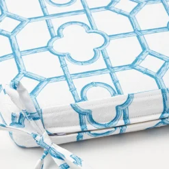 Hot Mrs. Alice Blue Bamboo Seat Pad Cushion