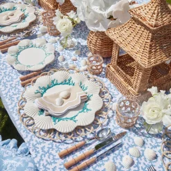 Clearance Mrs. Alice Blue Coral Starter Plate