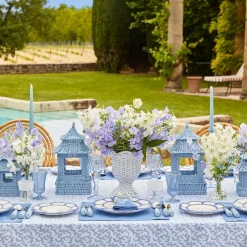 Online Mrs. Alice Blue Coral Tablecloth