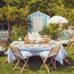 Online Mrs. Alice Blue Coral Tablecloth