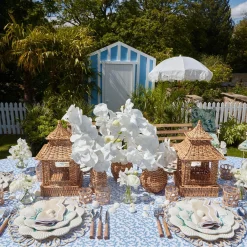 Online Mrs. Alice Blue Coral Tablecloth