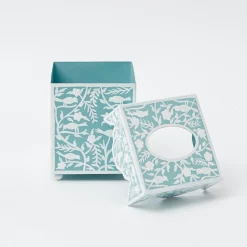 Outlet Mrs. Alice Blue Floral Toleware Set