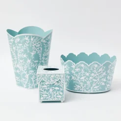 Discount Mrs. Alice Blue Floral Toleware Set