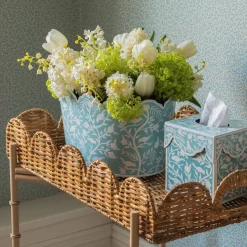 Discount Mrs. Alice Blue Floral Toleware Set