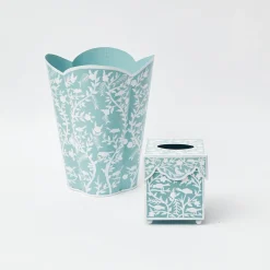 Discount Mrs. Alice Blue Floral Toleware Set