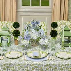 Mrs. Alice Blue Fluted Vase Set