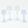 Discount Mrs. Alice Blue Glass Lantern Tea Light Holder Set