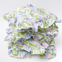 Clearance Mrs. Alice Blue Hydrangea Seat Pad Cushion
