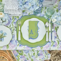 Sale Mrs. Alice Blue Hydrangea Tablecloth