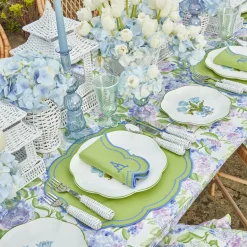 Sale Mrs. Alice Blue Hydrangea Tablecloth