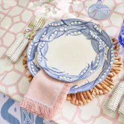 Best Mrs. Alice Blue Lily Of The Valley Dinner & Starter Plates (Set Of 8)