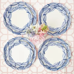Best Mrs. Alice Blue Lily Of The Valley Dinner & Starter Plates (Set Of 8)