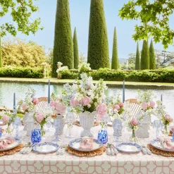 Best Mrs. Alice Blue Lily Of The Valley Dinner & Starter Plates (Set Of 8)