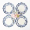 Sale Mrs. Alice Blue Lily Of The Valley Dinner & Starter Plates (Set Of 8)