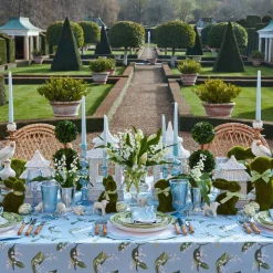 Hot Mrs. Alice Blue Lily Of The Valley Tablecloth