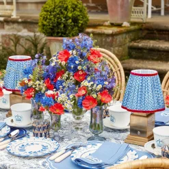 Best Mrs. Alice Blue Lotus Lampshade