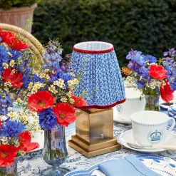 Best Mrs. Alice Blue Lotus Lampshade