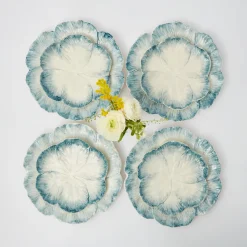 Mrs. Alice Blue Matilde Dinner & Starter Plates (Set Of 8)