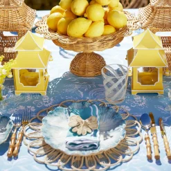 New Mrs. Alice Blue Matilde Dinner Plates (Set Of 4)