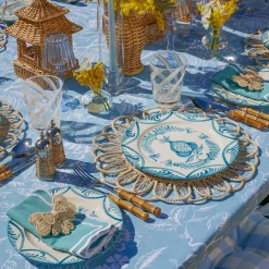 Mrs. Alice Blue Melograno Dinner Plates (Set Of 4)