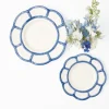 Discount Mrs. Alice Blue Petal Bamboo Starter Plate