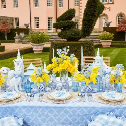 Outlet Mrs. Alice Blue Positano Glasses (Set Of 4)