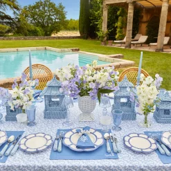 Best Mrs. Alice Blue Rattan Pagoda Lantern Set