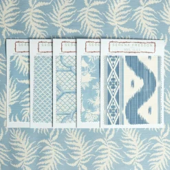 Discount Mrs. Alice Blue Trailing Ferns Fabric
