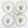 Outlet Mrs. Alice Blue Tulip Dinner & Starter Plates (Set Of 8)