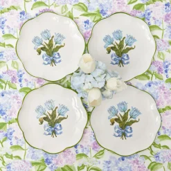 New Mrs. Alice Blue Tulip Starter Plate