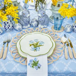 Online Mrs. Alice Blue Tulip Starter Plates (Set Of 4)