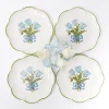 Sale Mrs. Alice Blue Tulip Starter Plates (Set Of 4)